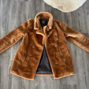 Wild Fable Tan Faux Fur Jacket